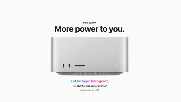 Mac Studio：Apple 釋放的終極野獸